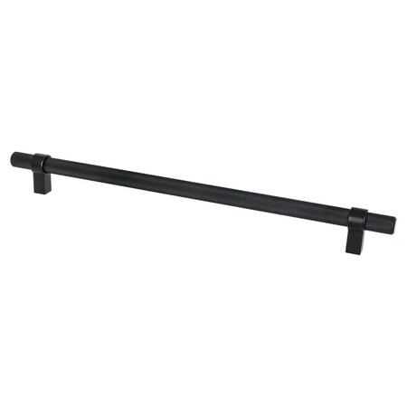 Escenario 12 in. Center to Center Radial Reign Cabinet Pull, Matte Black ES3336074